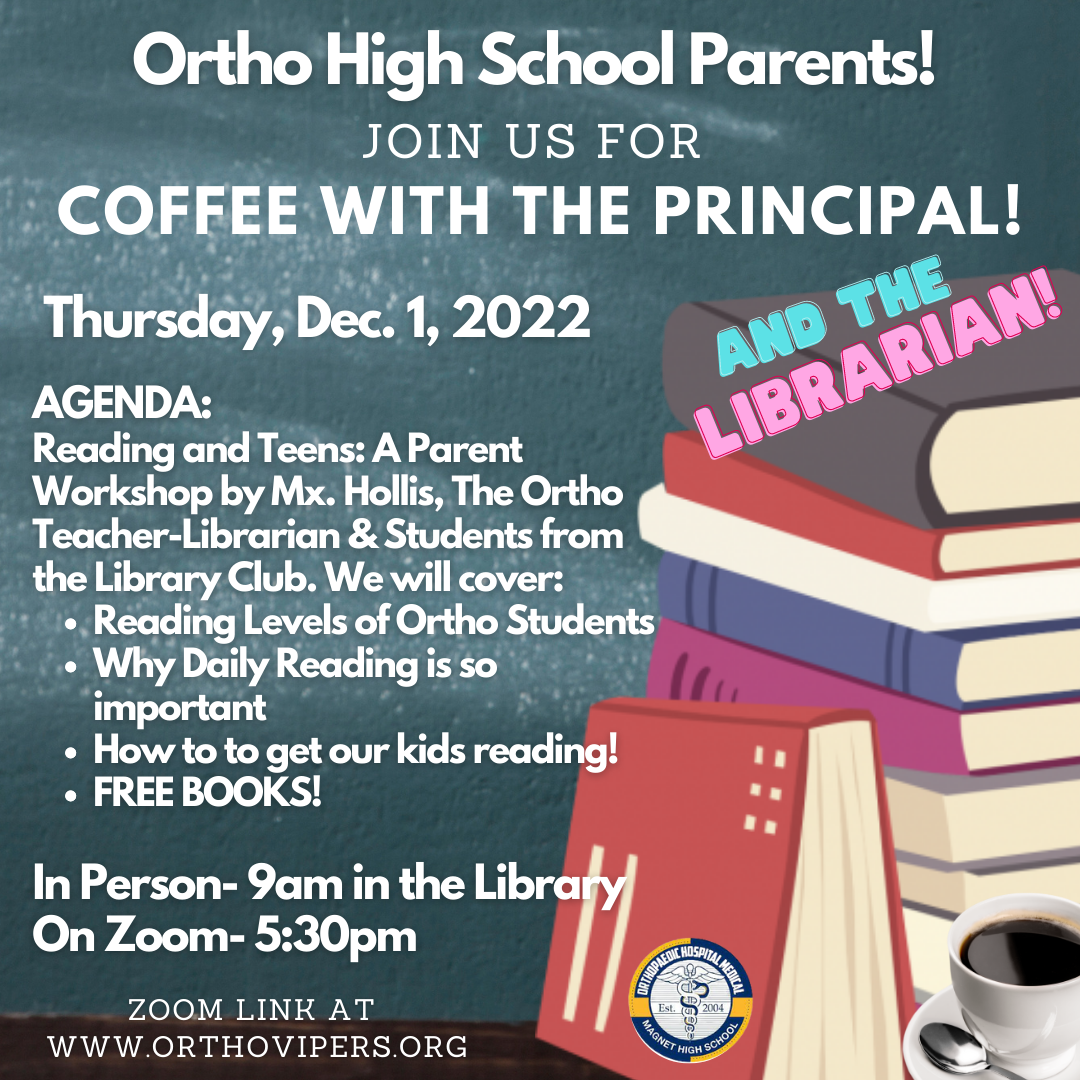 Coffee with Principal and Librarian